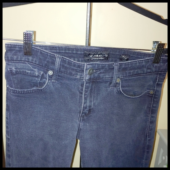 Lucky Brand Stella Skinnny Black Jeans 4/27 - Picture 5 of 8